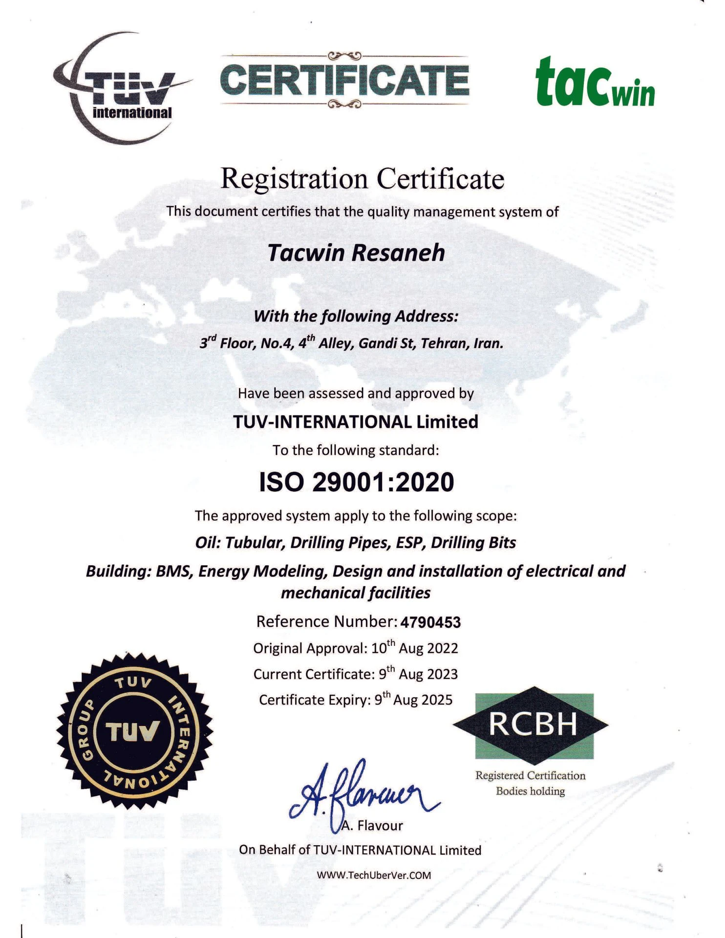 Certificate 4