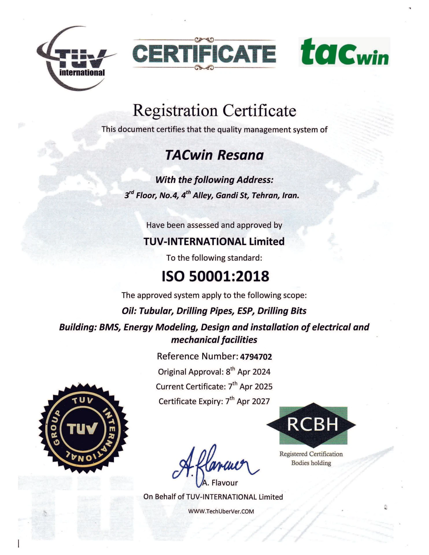 Certificate 6
